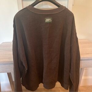 Daily Drills Reversible Crop Sweatshirt size M/L